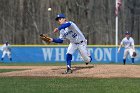 Baseball vs Emerson  Wheaton College Baseball vs Emerson College. - Photo By: KEITH NORDSTROM : Wheaton, Baseball